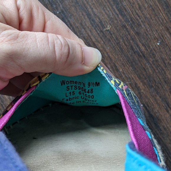 Sperry Katama Cape Espadrille Slip-Ons in Blue Seaweed - Picture 9 of 9